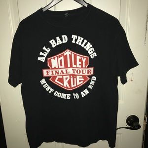 Motley Crue Final Tour tee